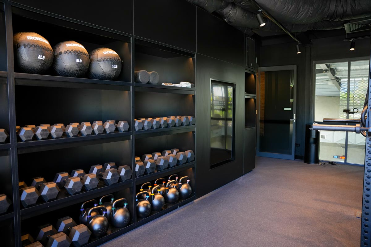 Brick Gym completed fitout
