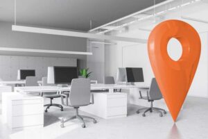 Step 3  Selecting a new office location