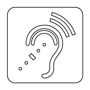 hearing access symbol