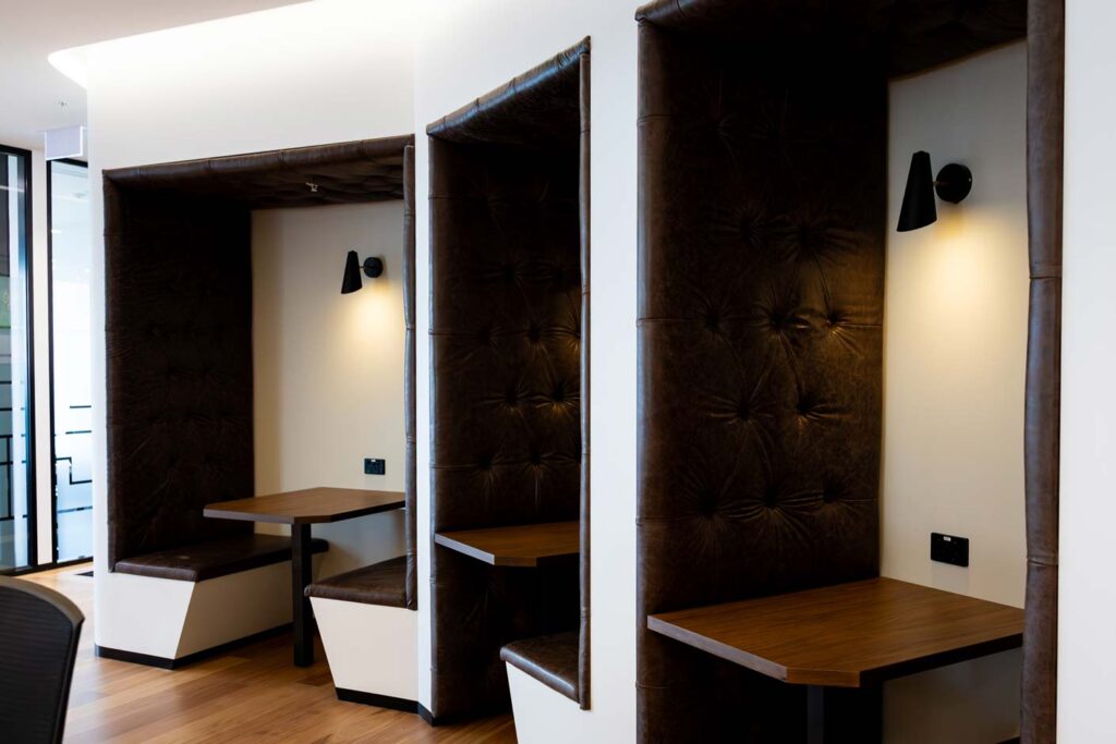 quite office booths fitout