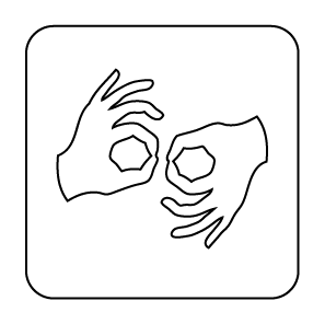 sign access symbol